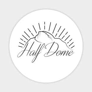 Half Dome Magnet